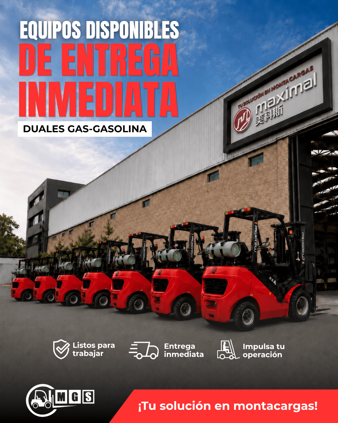 Montacargas nuevos  Hyster Yale Maximal imagen 1