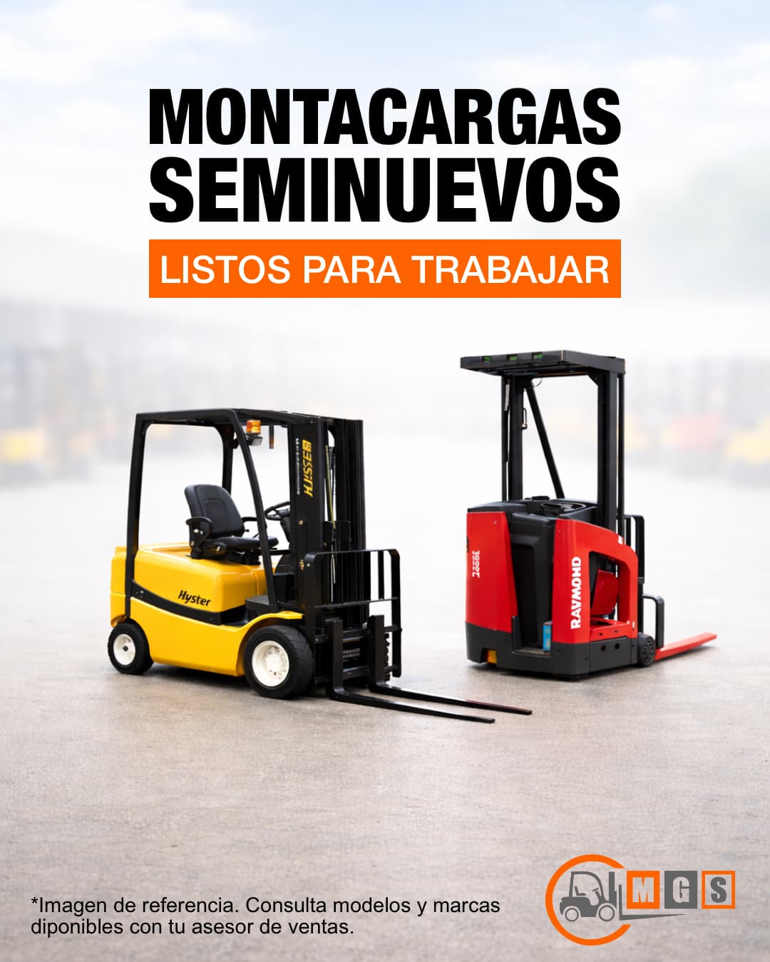 Montacargas Hyster H80ft imagen 1